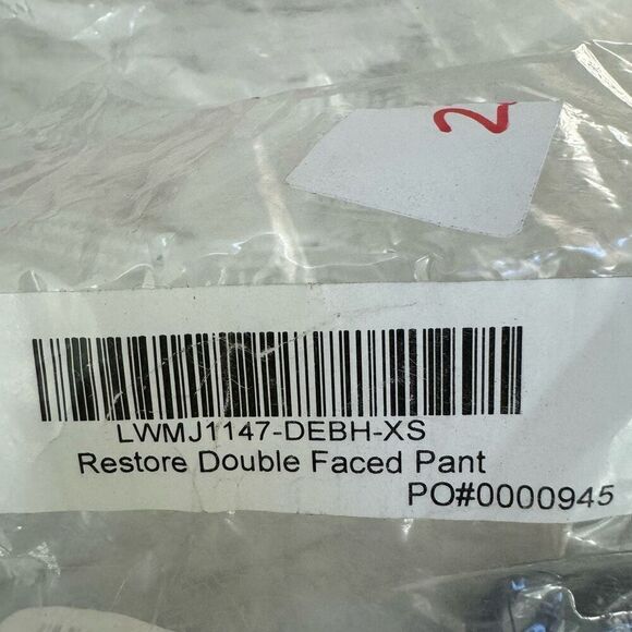 Lunya Restore Double Faced Pants In Deep Blue Heather Women’s XS Brand New - Picture 6 of 6